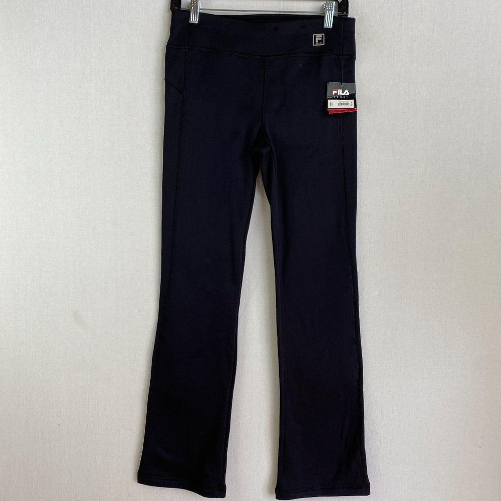 FILA Black Soft Cozy Sweat Pant NWT